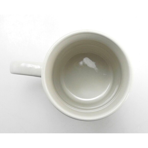 Starbucks Classic Mermaid Logo White 10 fl oz Mug - 2008 Starbucks Coffee Cup - Picture 5 of 5